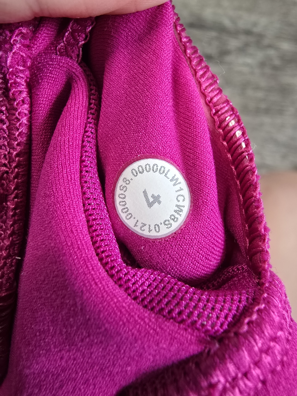lululemon athletica Hot Pink Crop Sports Bra Tank - Picture 3 of 3